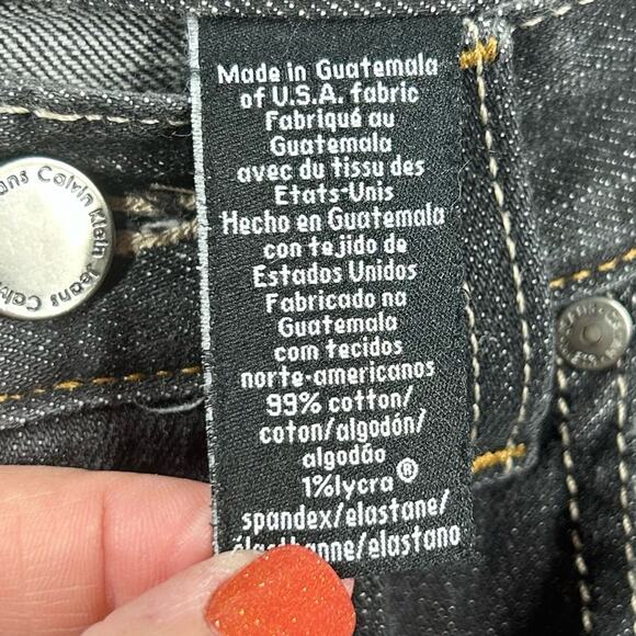 Calvin Klein Stretch Bootcut Jeans Women's Size 6 Casual‎ Designer Denim Office - Picture 7 of 8